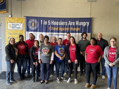 Image of TCU volunteers at Million Dollar Meals