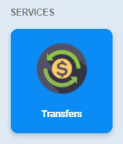 transfers tile icon