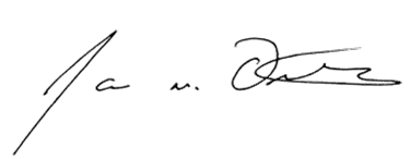 CEO's signature